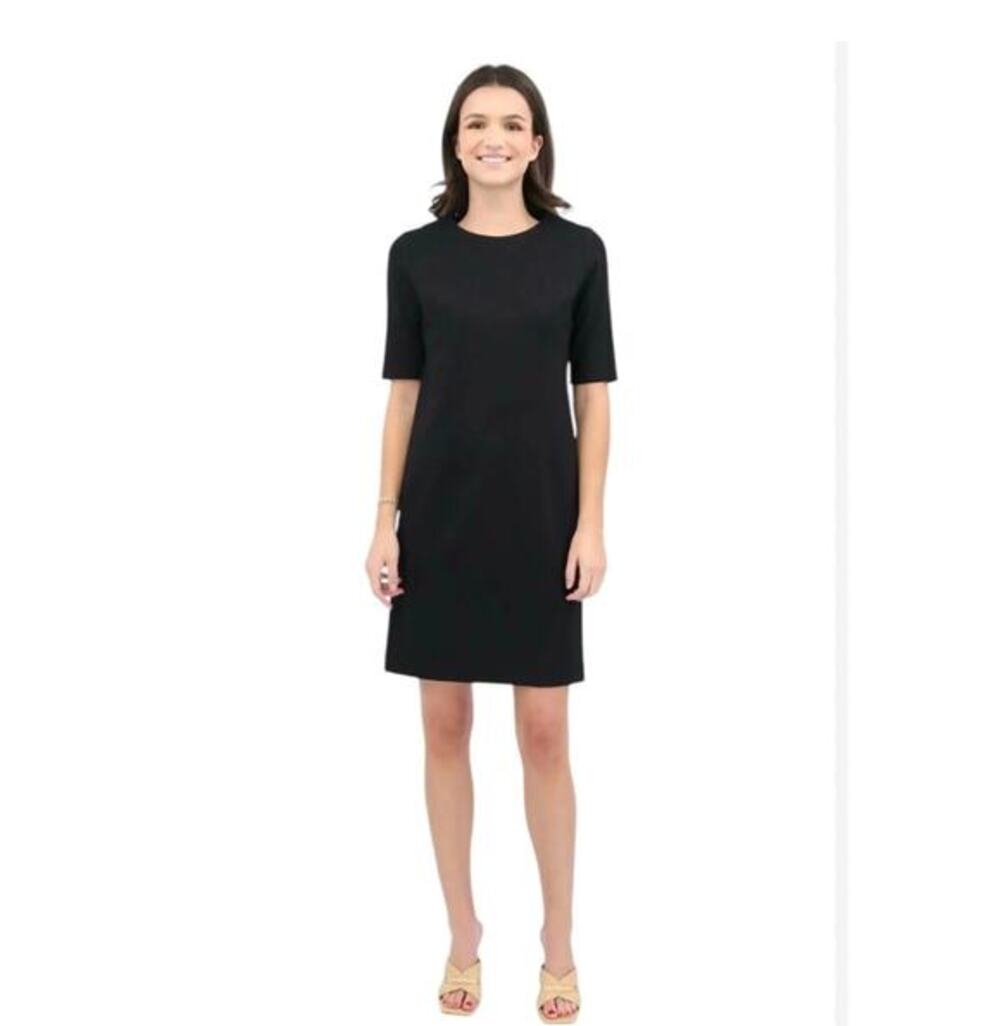 Estelle And Finn Black Shift Dress Size 8
